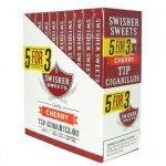 Swisher Sweets Tip Cigarillos Cherry Packs