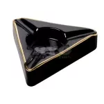 Trident Black Ashtray by Craftsman's Bench