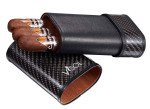 Trinity Black Carbon Fiber Cigar Case
