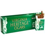 Virginia Heritage Filtered Cigars Menthol