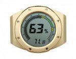 Watch Bezel Gold Digital Hygrometer