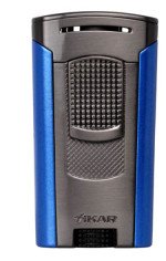 Xikar Astral Single Flame Lighter Blue and Gunmetal