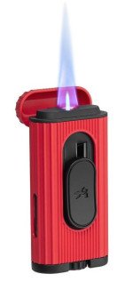 Xikar Hedron Lighter Red & Black
