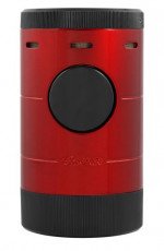 Xikar Volta Quad Flame Table-Top Lighter Red