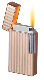 Zebra Soft Flame Flint Lighter - Rose Gold